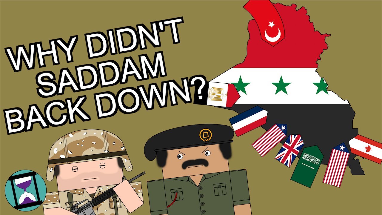 Why didn't Saddam Hussein back down before the Gulf War? (Animated History Documentary)