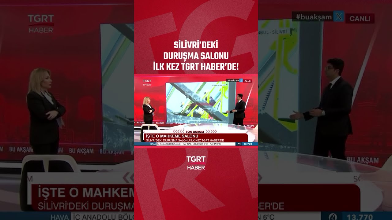 Silivri&rsquo;de Dev Duruşma Salonu! İlk G&ouml;r&uuml;nt&uuml;ler TGRT Haber&rsquo;de #shorts