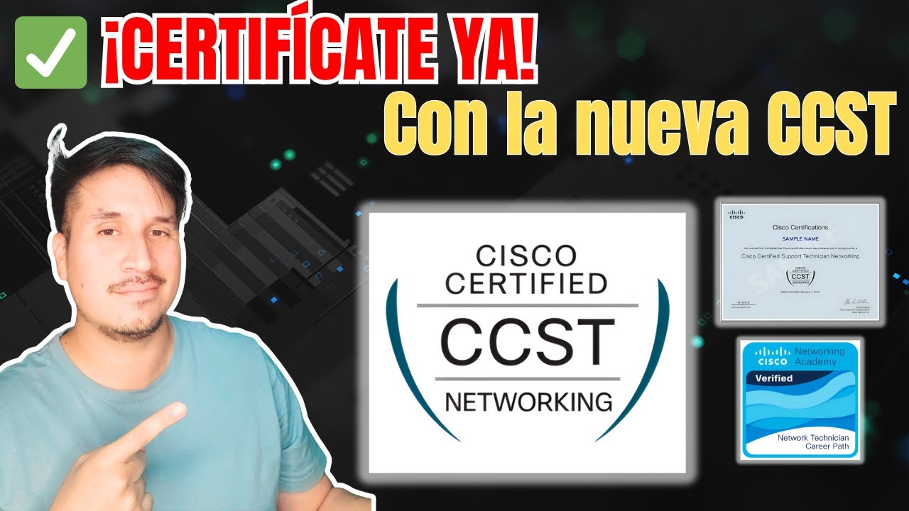 ✅ ¿Vale la pena la certificación CCST Networking en 2025? | Cisco desde CERO | Guía completa