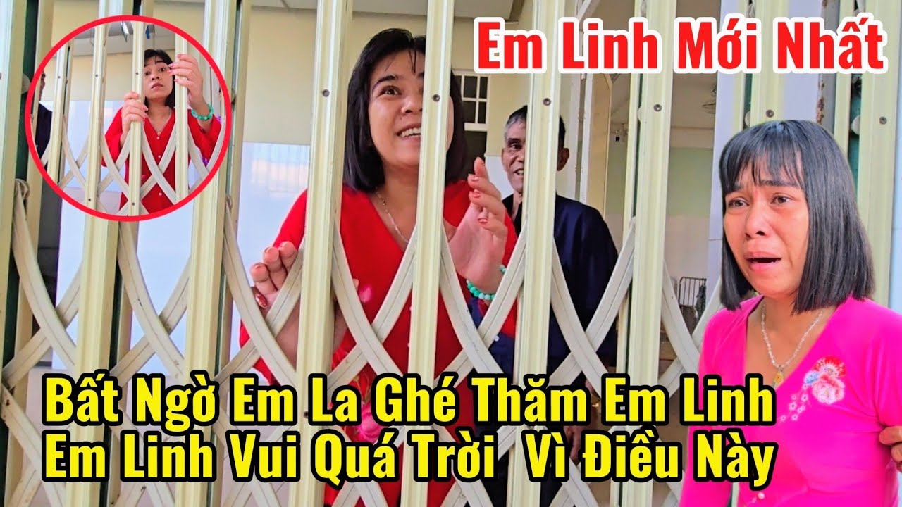 Bất ngờ Em La ghé thăm Em Linh 3/3  Cập nhật tình hình trị bệnh em Linh Vui quá Trời Vì Điều Này 
