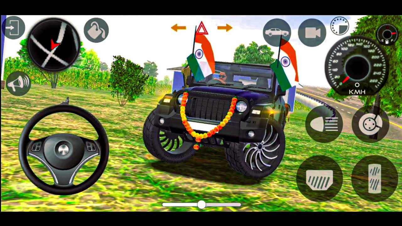 Modified Mahindra Thar Games:Indian Thar (Gadi Wala Games) Car Game Android Game - Android Gameplay