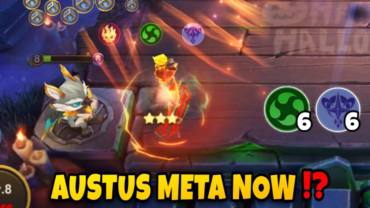 BRUTAL GAMEPLAY & FAST FARMING CLONE | AUSTUS SKILL 2 ‼️ MAGIC CHESS