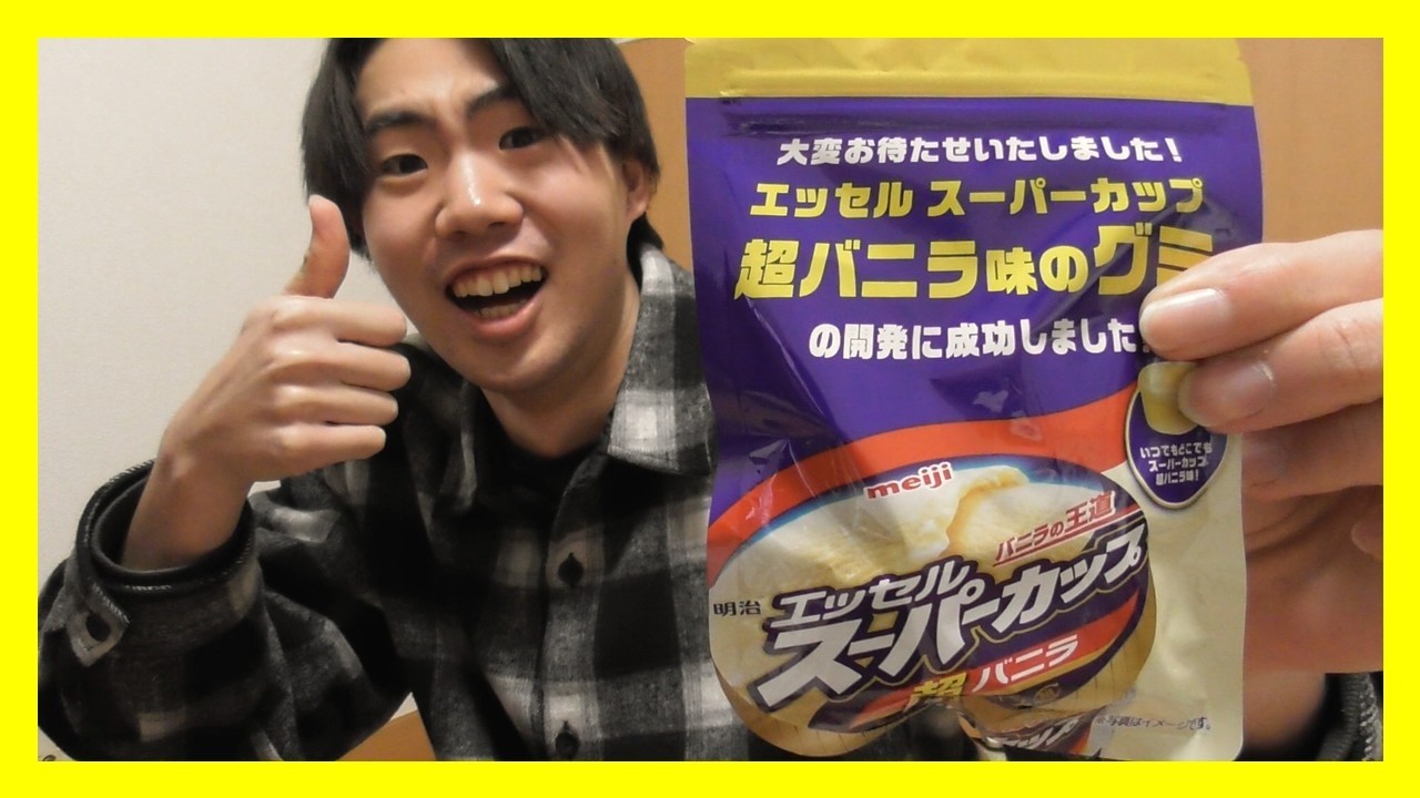 アイスを溶かさずに食べられるぞ！【グミだけどね】