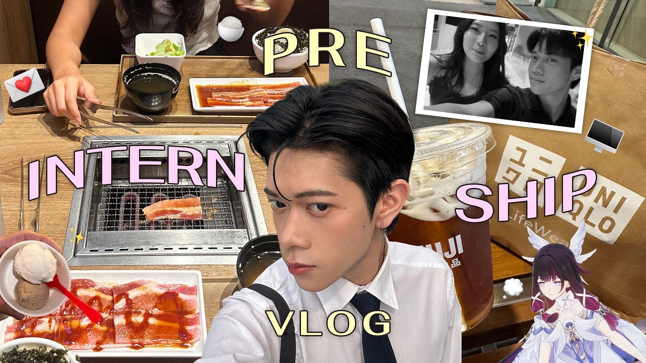 a week of pre-internship🖥️. สัมภาษณ์ฝึกงาน, เที่ยวกับเพื่อนๆ, ดูแลตัวเองมากขึ้น! | Touchnose