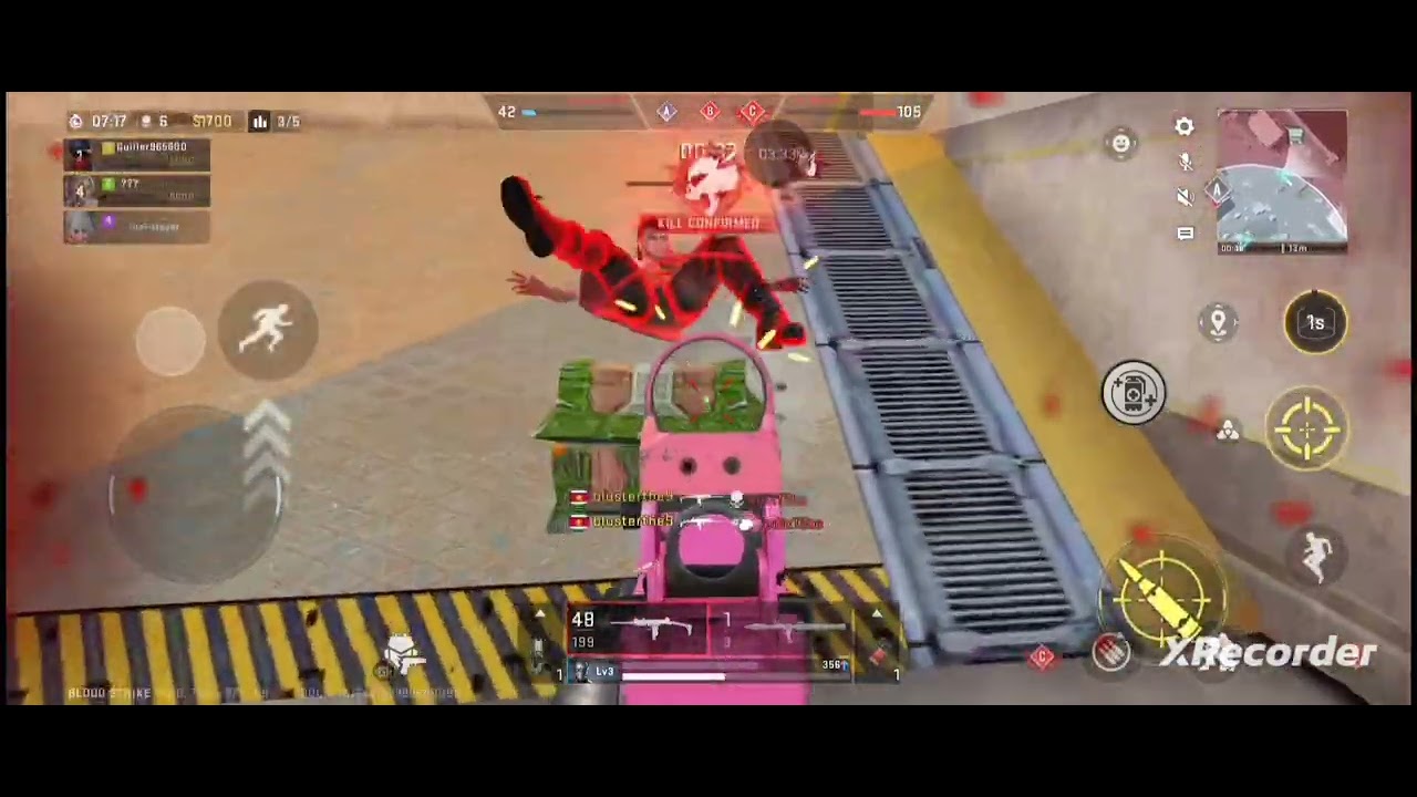 hotzone showdown part 2 gameplay #bloodstrike #highlights #gamerglade