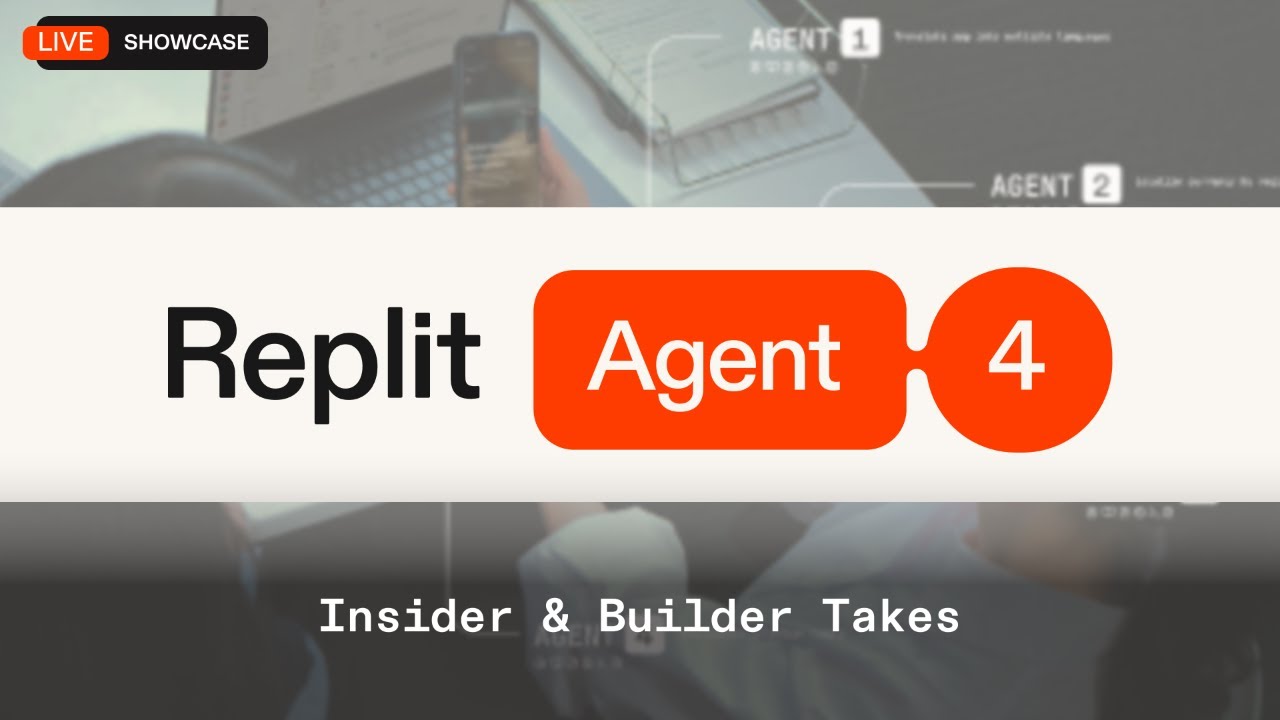 Agent 4: Insider & Builder Takes + New Launch | Live Showcase