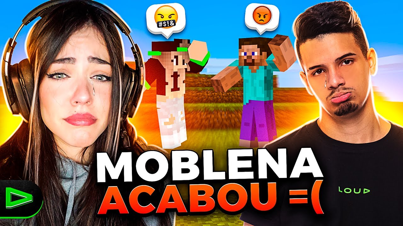 O MOB ME TRAIU E MOBLENA ACABOU - MINECRAFT DA LOUD!