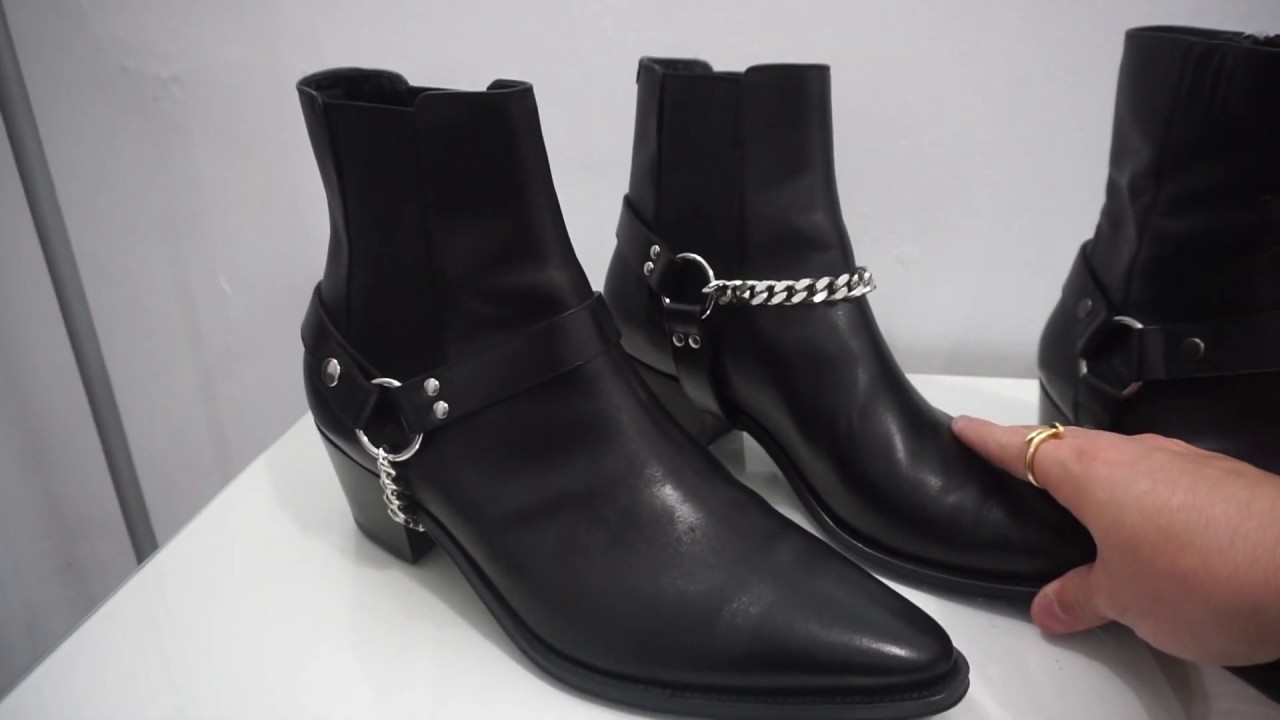 Celine Chelsea Biker Boot vs Saint Laurent Wyatt Boot | Ariel Rosado