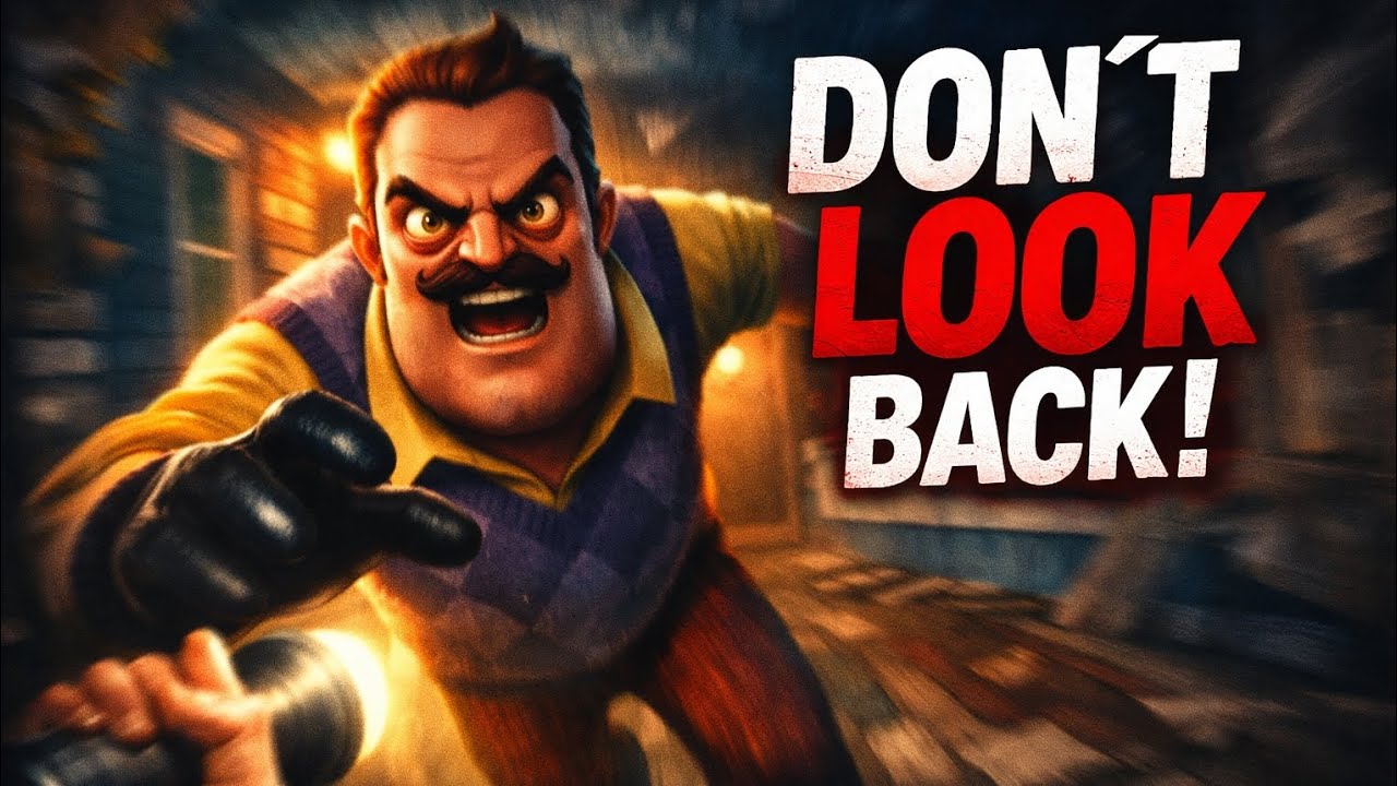 Playing hello neighbor act 1 for first time😰