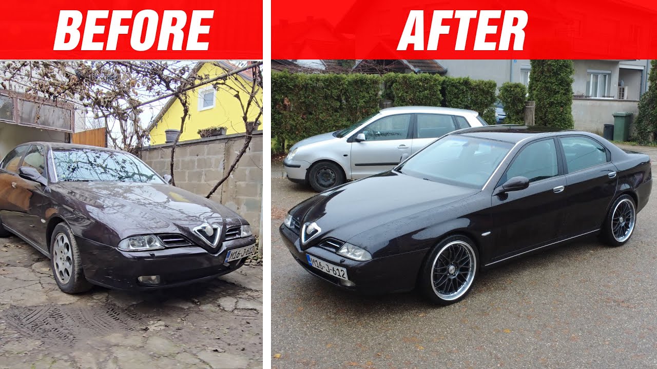 НОВЫЕ КОЛЕСА И ПРОСТАВКИ ДЛЯ МОЕЙ ALFA 166 BUSSO