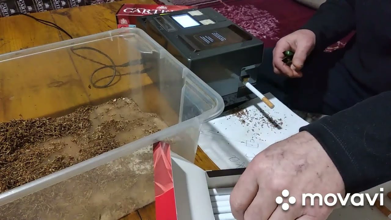 Машинка для набивки табака POWER MATIK 3 сделала 60000шт.