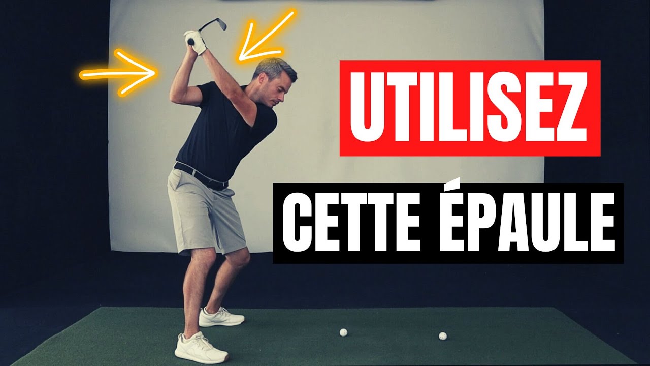 Ce mouvement d'épaules au golf est primordiale!