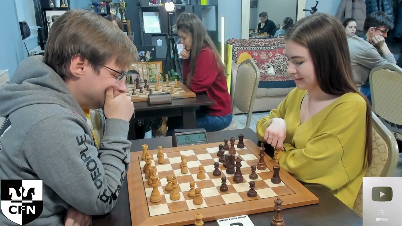 A smiling game! Smiley vs Fatality. Chess Fight Night. Blitz
