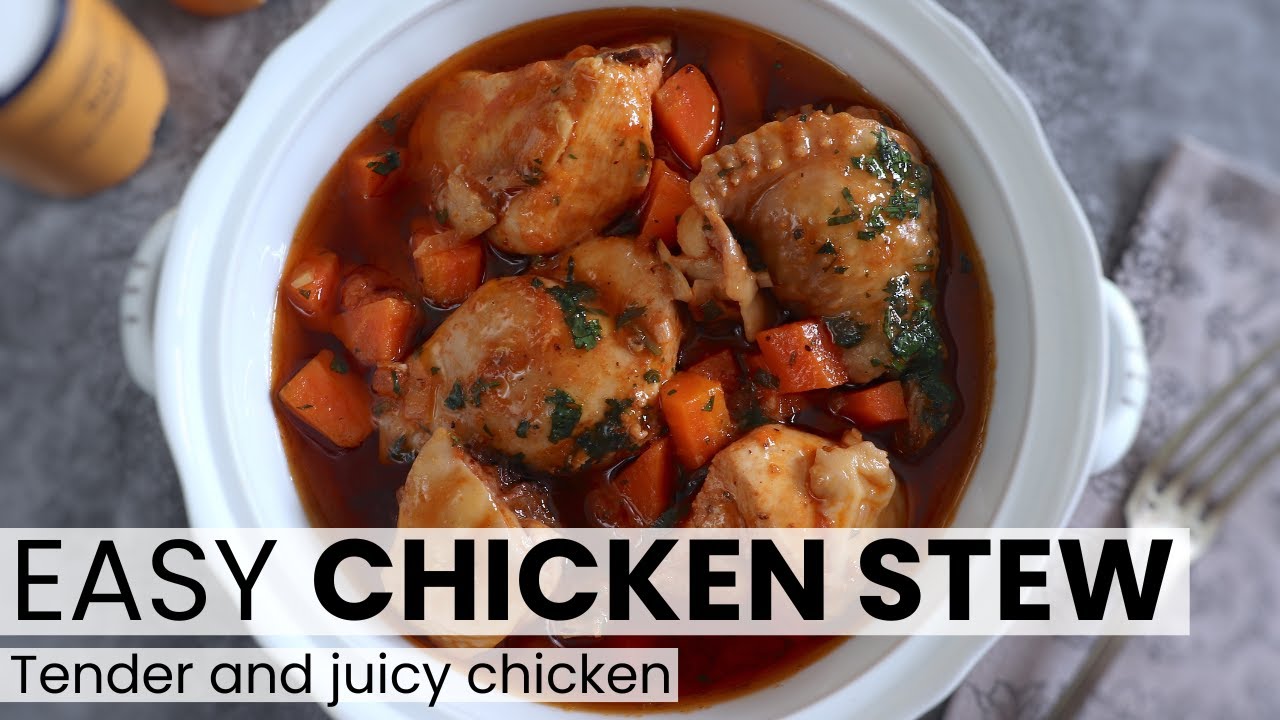 How to make Easy Chicken Stew | Food From Portugal