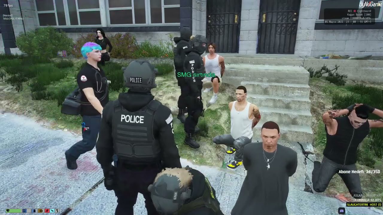 B&uuml;y&uuml;k Baskın EightBornV  PD Vagos`lara Baskın Yapıyor!