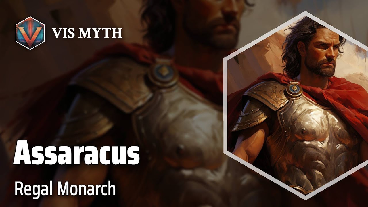 Assaracus: The Royal King of Dardania | Greek Mythology Story｜VISMYTH