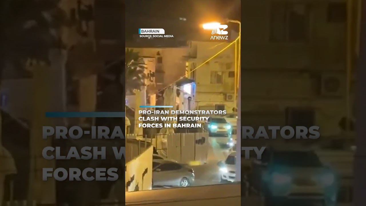 Pro-Iran demonstrators clash with security forces in Bahrain