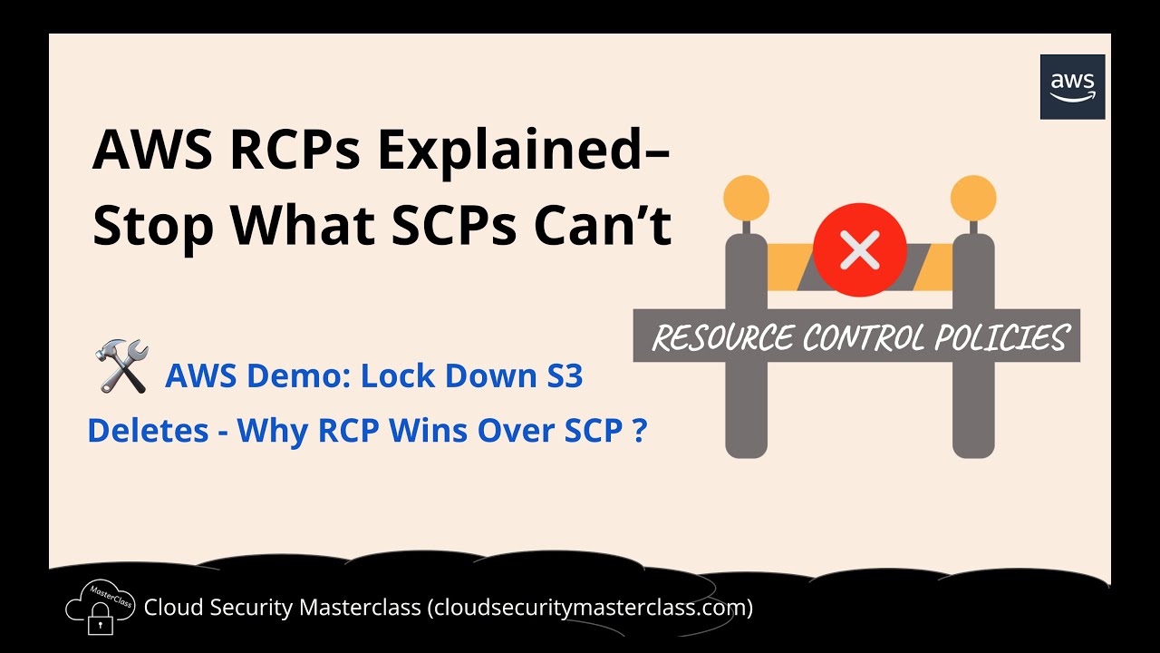 AWS RCPs Explained– Stop What SCPs Can’t