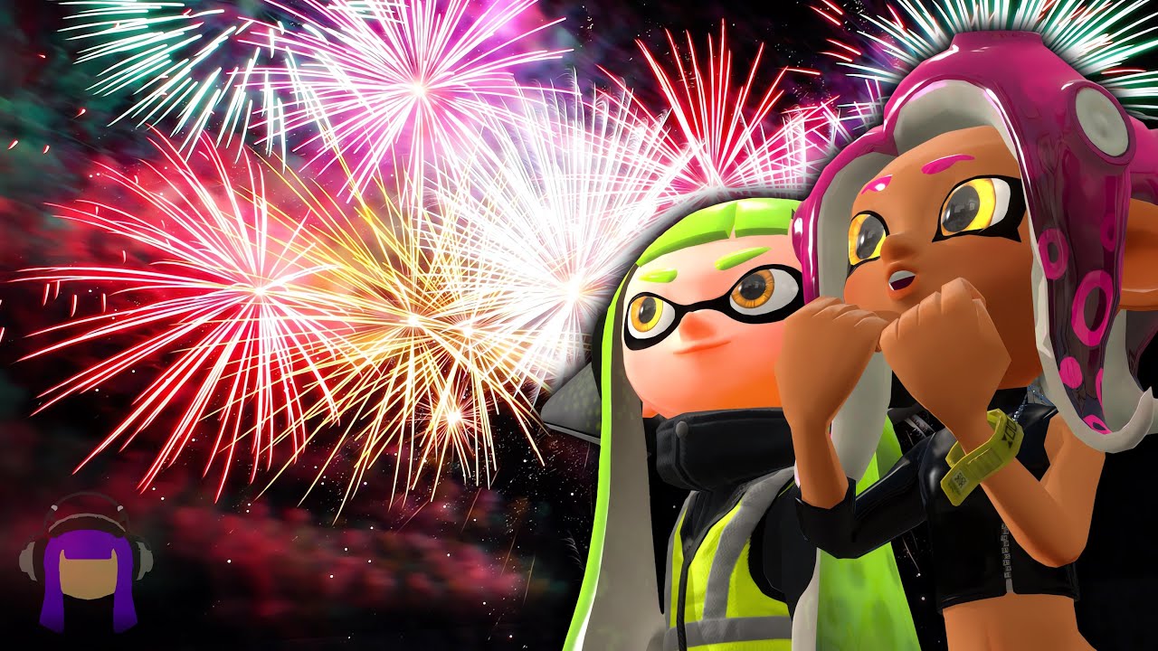 Splatoon Animation: Fireworks Festival