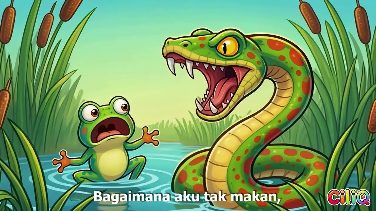 #12 CILIQ Lagu Bangau Oh Bangau 🦢 Lagu Kanak-Kanak Klasik | Kisah Kenapa Bangau Kurus