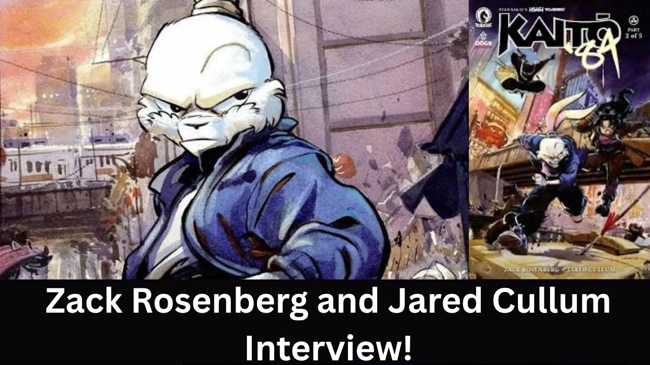 Zack Rosenberg and Jared Cullum Interview! #usagiyojimbo #samurai