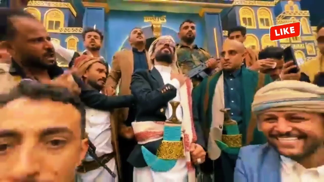 عرس الريس عبد الاله العدلي أحد مشاهير التواصل في صنعاء وعرس كرنفالي كبير
