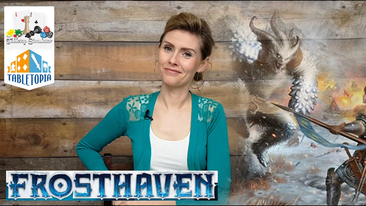 FROSTHAVEN w Tabletop Simulator │Tabletopia - jak to wygląda?