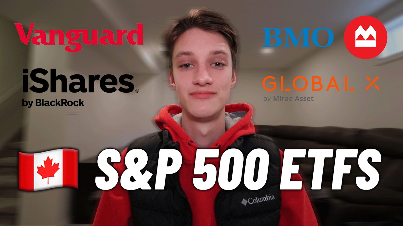 Top Canadian S&P 500 Index ETFS (Vanguard, iShares Blackrock, BMO)