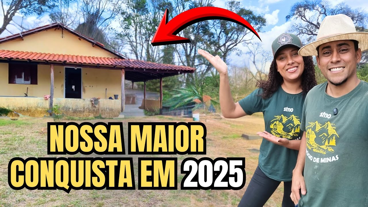 Como TRANSFORMAMOS nosso SÍTIO em 6 meses sem GASTAR Muito! Retrospectiva 2025!