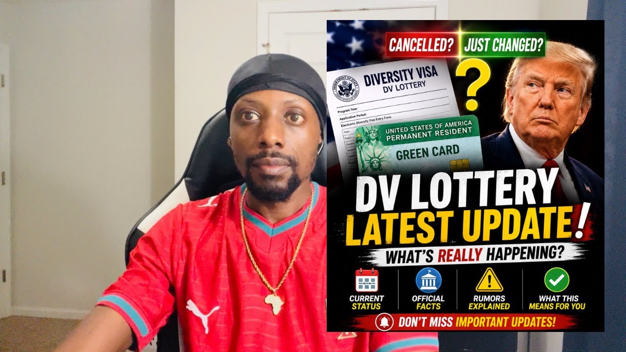 🚨 DV Lottery | Greencard Latest Update: What&rsquo;s REALLY Happening? 🇺🇸
