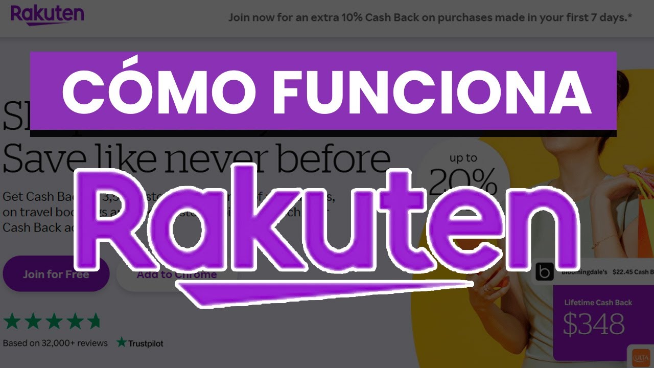 🛍️ C&oacute;mo Funciona Rakuten.es en 2026 | Recompensas por Comprar Online