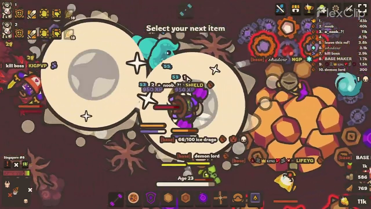 TAMING IO COW KILL COMP !!