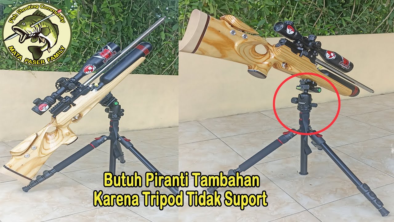 TUTORIAL SETING TRIPOD TAKARA MENJADI TRIPOD KHUSUS PCP #tripod #pcp