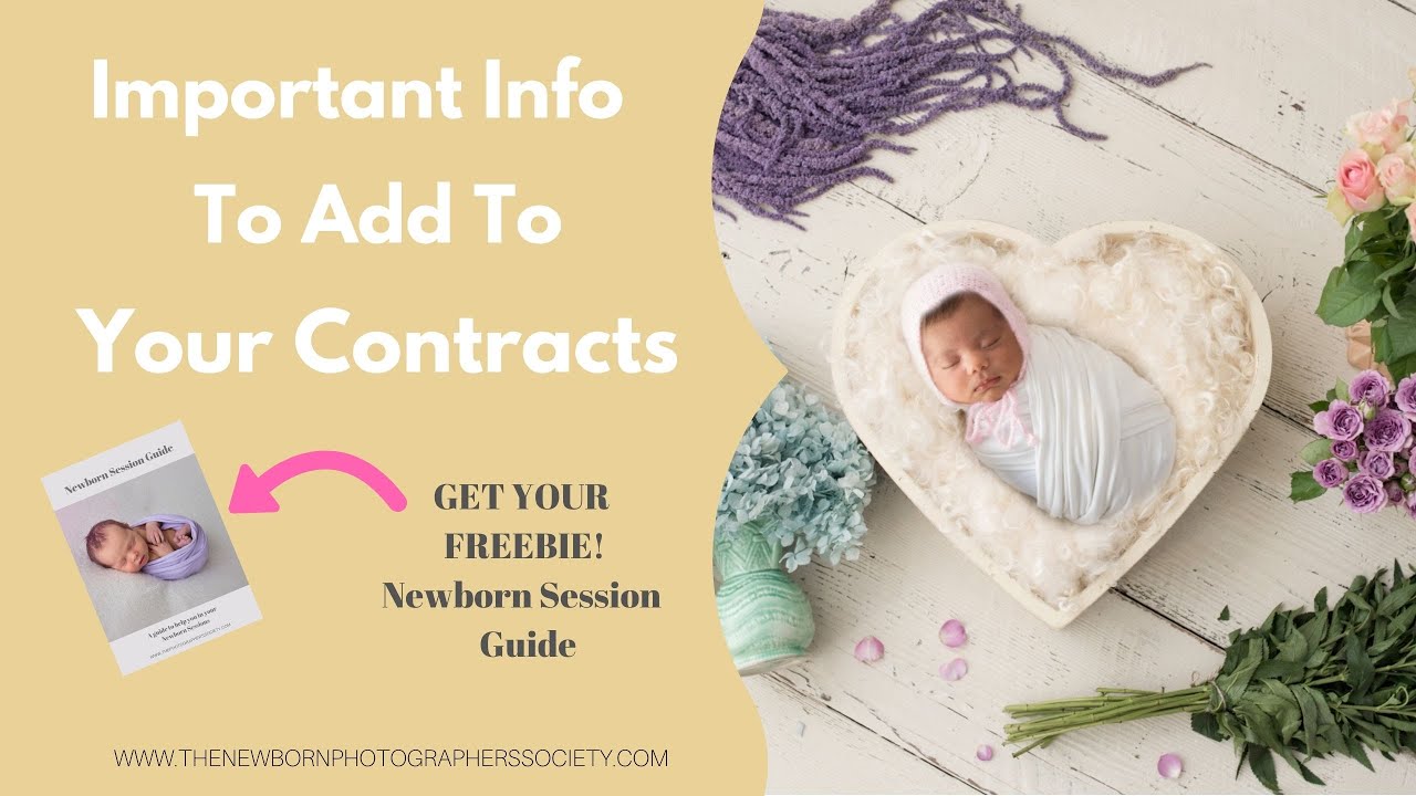 Important info to add to your portrait session contracts