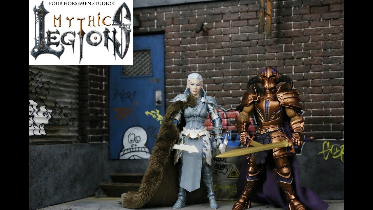 Mythic Legions Soul Spiller REVIEW! Lord Veteris and Thallyn Frostbow! Zolocon PRE-RELEASE