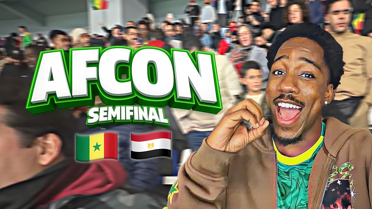 I Went To The Senegal vs Egypt Game 🇸🇳🇪🇬 in Morocco 🇲🇦