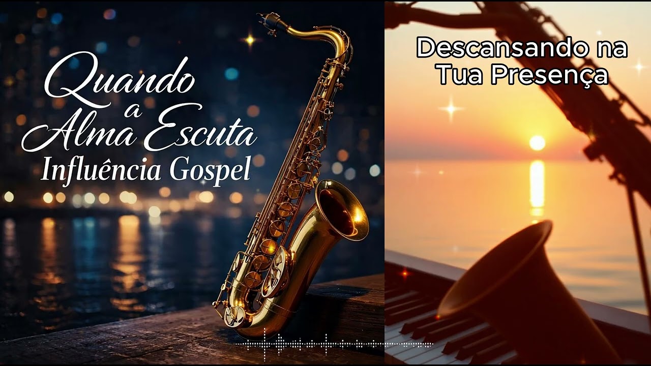 Descansando na Tua Presença | Jazz Gospel Instrumental | Paz, Intimidade e Adoração