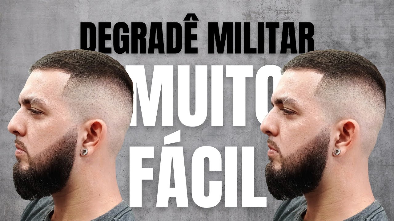 CORTE MILITAR, COMO FAZER UM DEGRAD&Ecirc; ALTO.