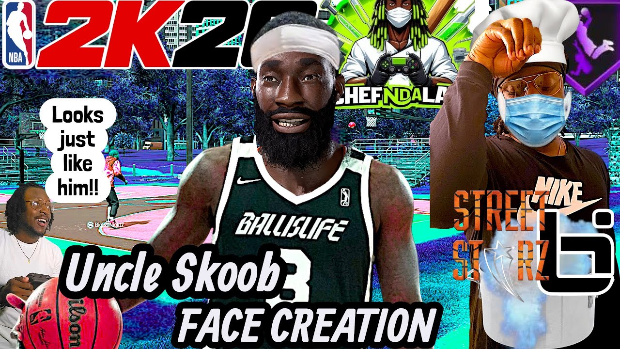 Реалистичное создание лица дяди Скуба в NBA 2k26 (версия «Шеф») 💪🏾🔥🔥