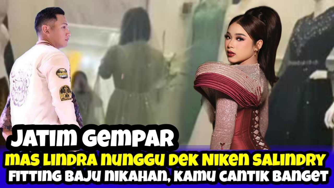 GEMPAR 2026‼️ Niken Salindry & Mas Lindra Tertangkap Fitting Gaun Nikah di Butik Mewah