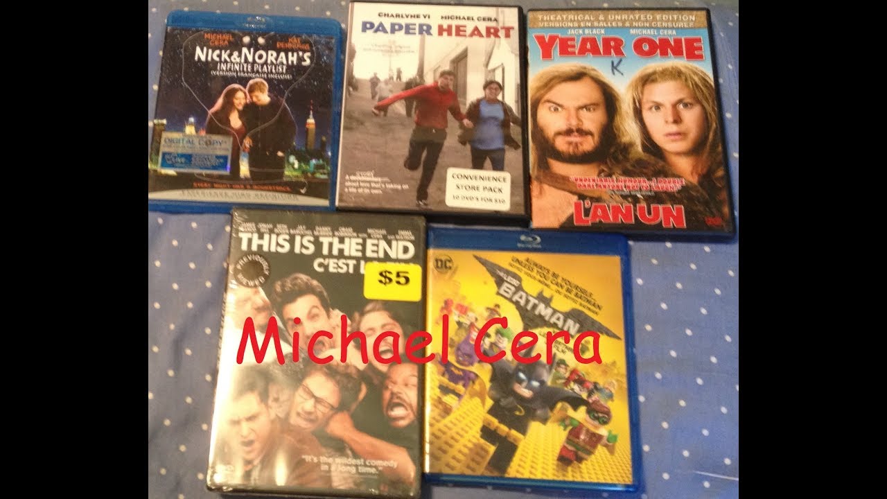 My Micheal Cera Movie Collection