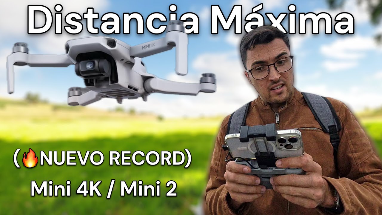 [2º prueba de alcance] SE QUEDA SIN BATERIA 😱 DJI Mini 4K 