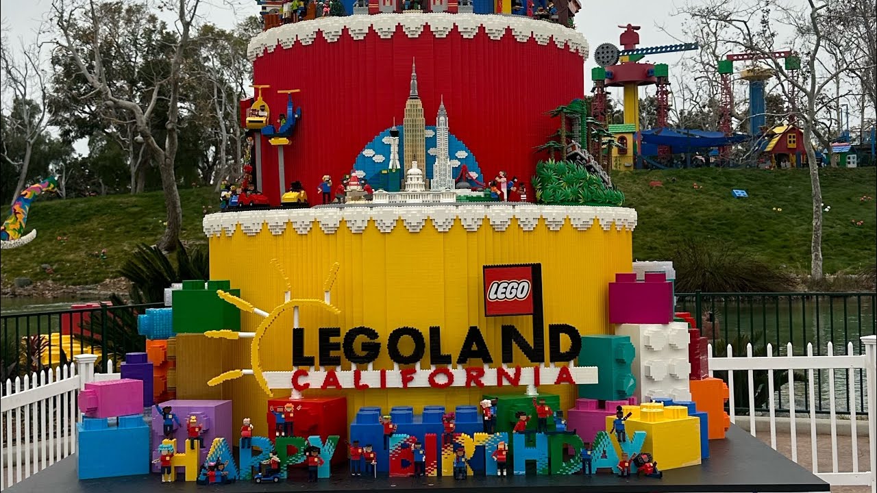 Legoland California Park WALKAROUND -  INCLUDING MINILAND TOUR!!!