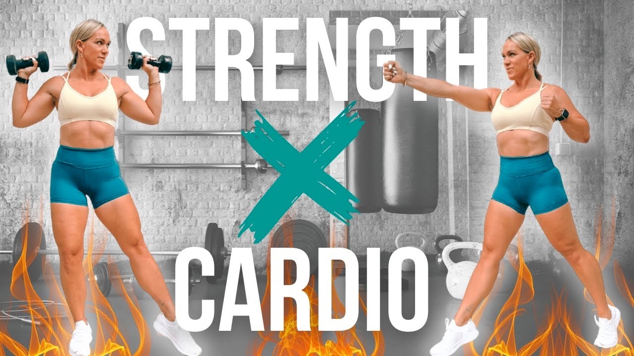 45 MIN Dumbbell Strength & Cardio Workout | NO REPEAT