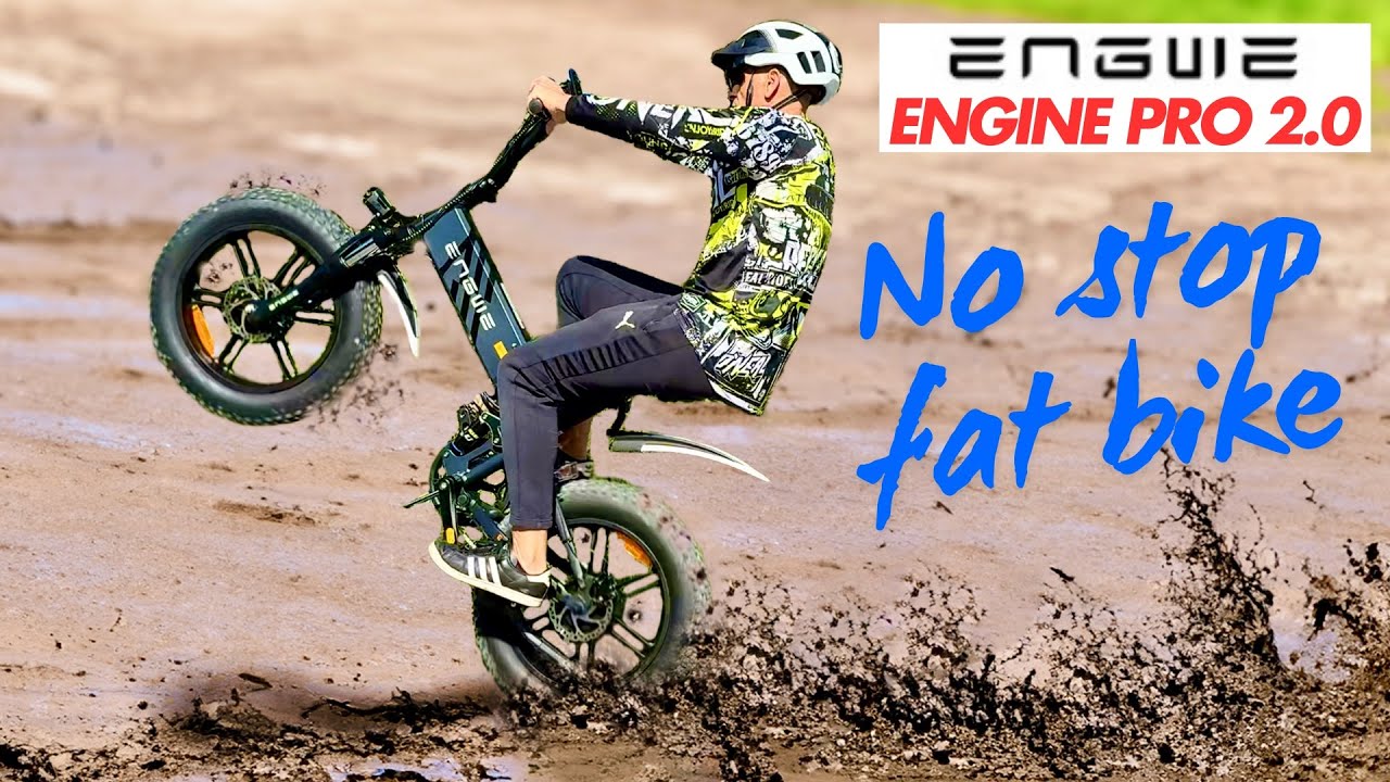 ENGWE ENGINE PRO 2.0 - PREMIUM eFat Bike FOR SUPER FUN - FULL TEST
