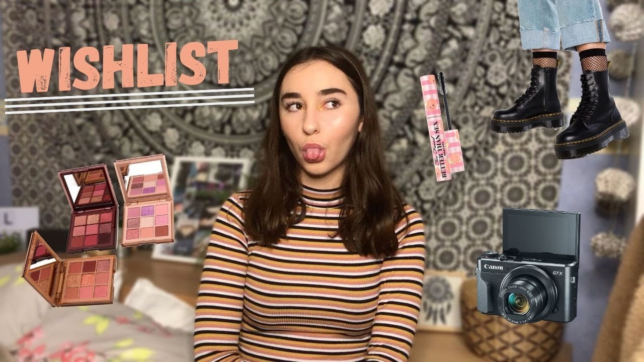 WISHLIST D'ANNIVERSAIRE || Anaïssime ♡