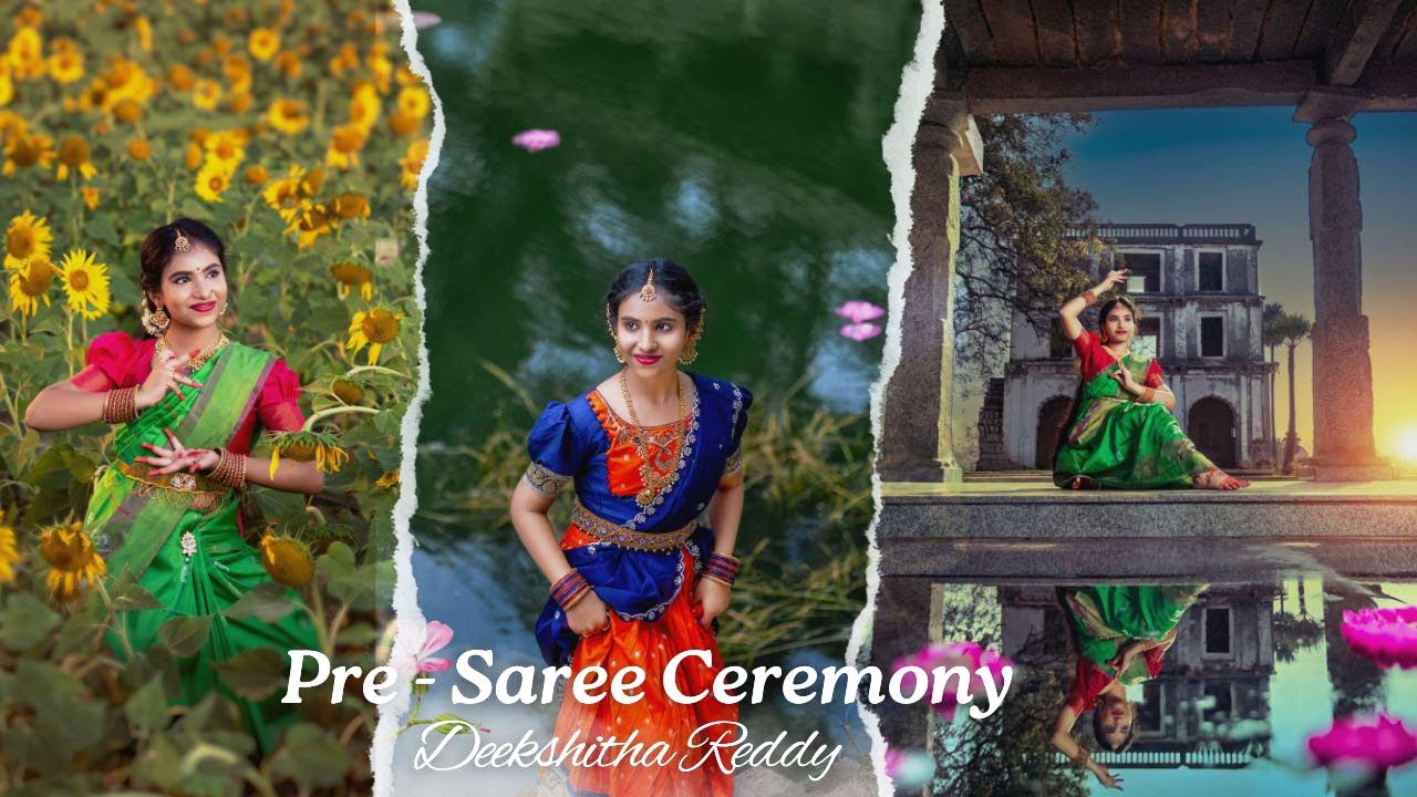 Deekshitha Reddy Pre Saree Ceremony Teaser 2024 || Studios3Photography