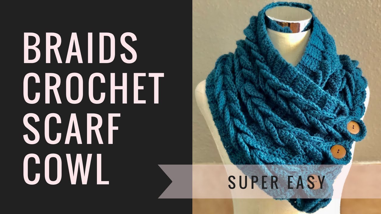 Left Hand Crochet Tutorial - The Braided Cowl