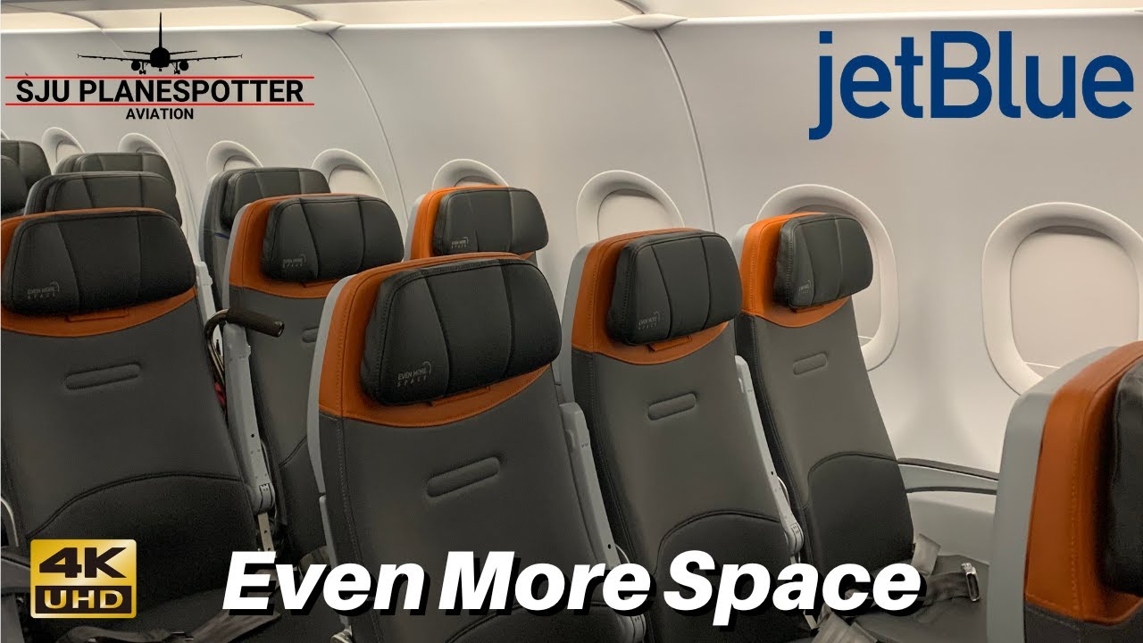 jetBlue A320 Even More Space Trip Report | Orlando to San Juan