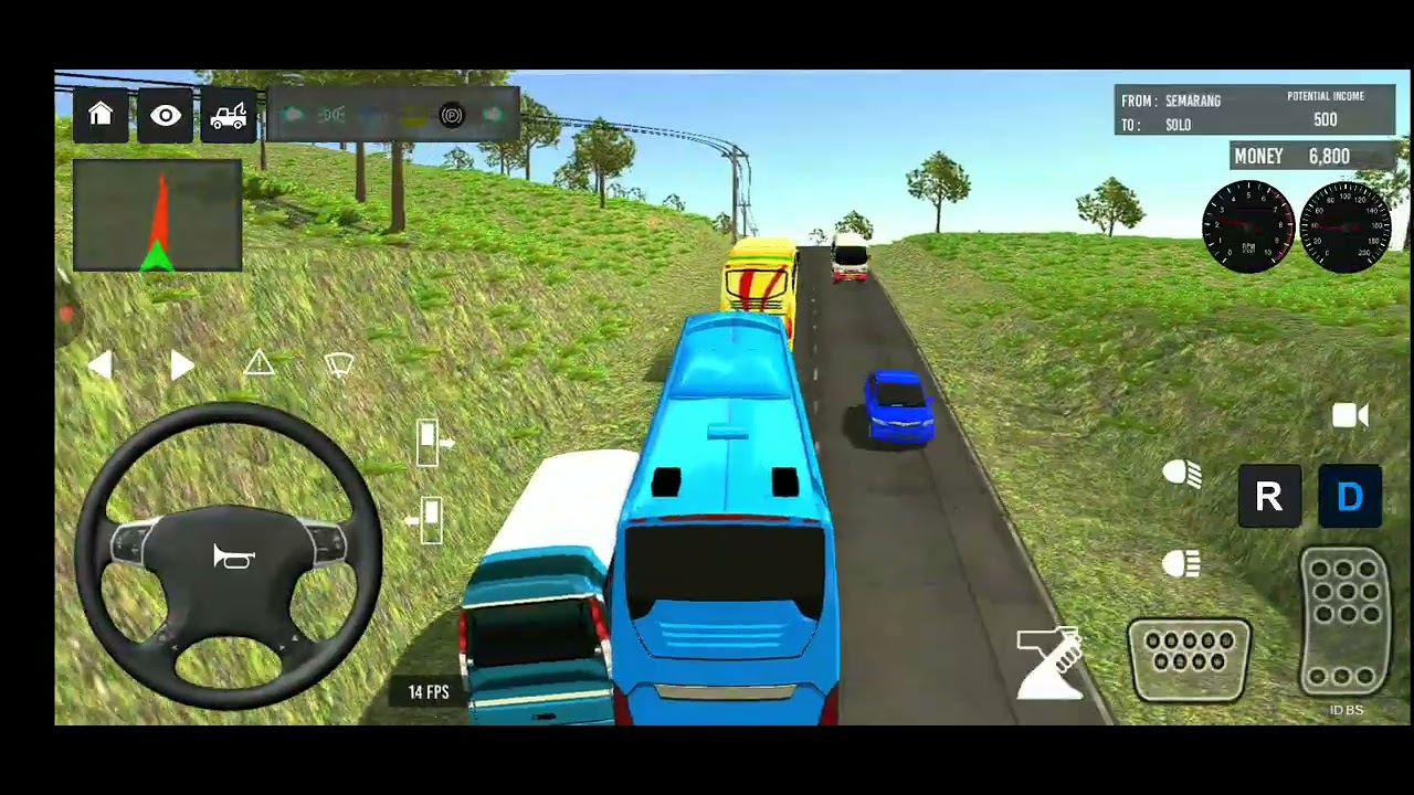 Indonesia gaming video 🚀 new all bus simulator games video 